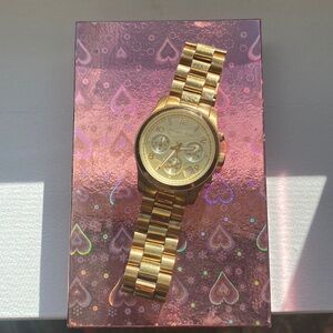 Used MK Gold Watch